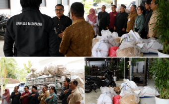 Dokumentasi Pemusnahan Barang Persediaan Non Arsip Pasca Pemilu dan Pemilihan Tahun 2024