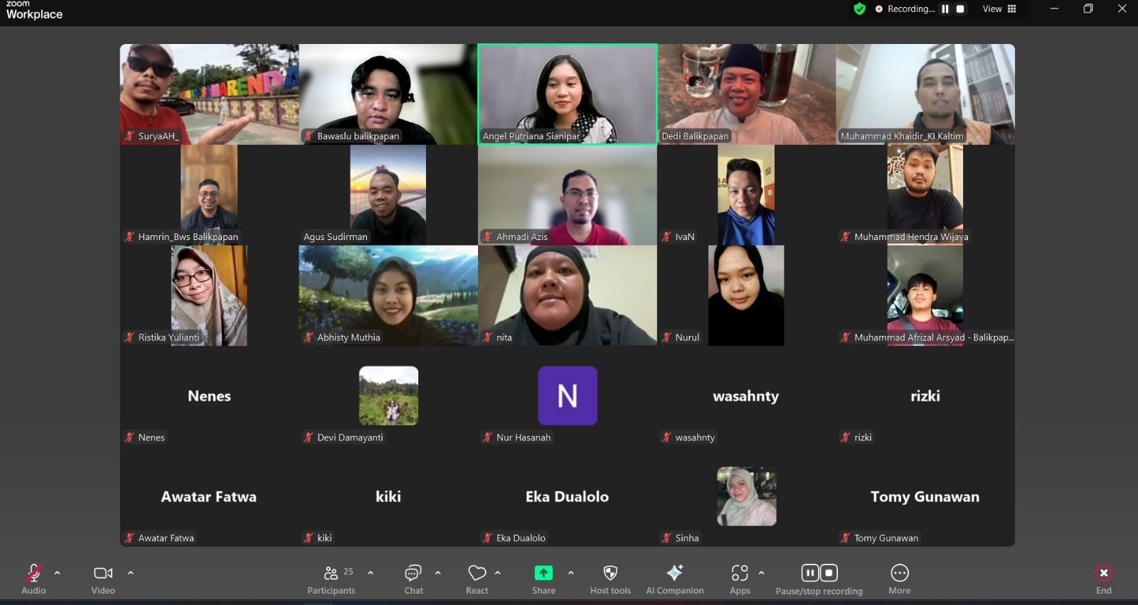 Dokumentasi Kegiatan Peningkatan Kapasitas Bersama Muhammad Khaidir (Komisioner Komisi Informasi Provinsi Kalimantan Timur)