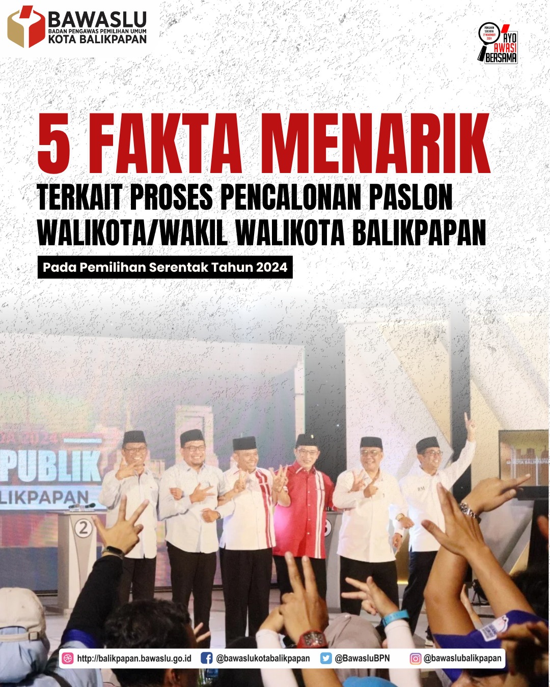 5 Fakta Menarik Terkait Proses Pencalonan Paslon Walikota/Wakil Walikota Balikpapan Pada Pemilihan Serentak Tahun 2024