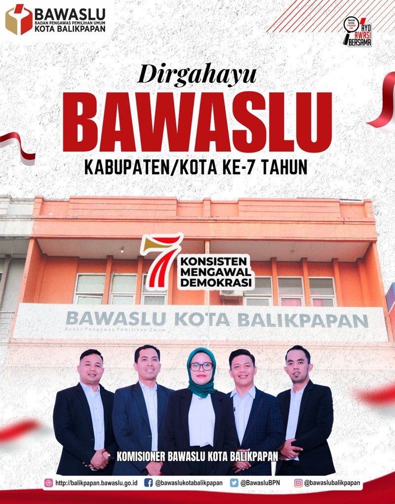 Dirgahayu Bawaslu Kabupaten/Kota