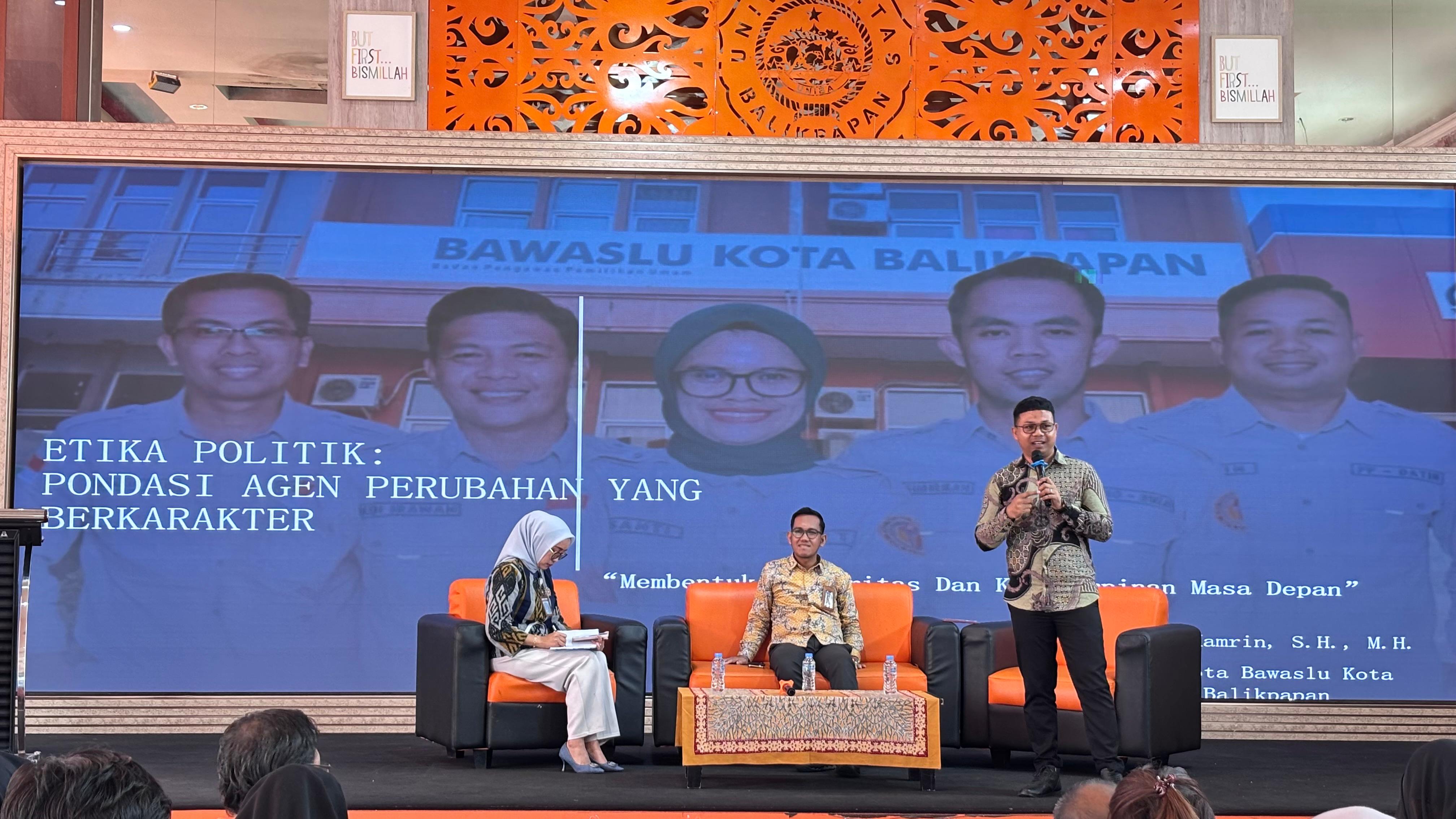 Dorong Mahasiswa Jadi Pengawal Demokrasi: Hamrin Tekankan Etika Politik dan Pentingnya Keterlibatan Mahasiswa