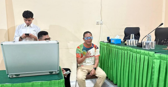 Bawaslu Kota Balikpapan Bersama SMEC Gelar Pemeriksaan Mata untuk Dukung Ketelitian Pengawas Pemilu