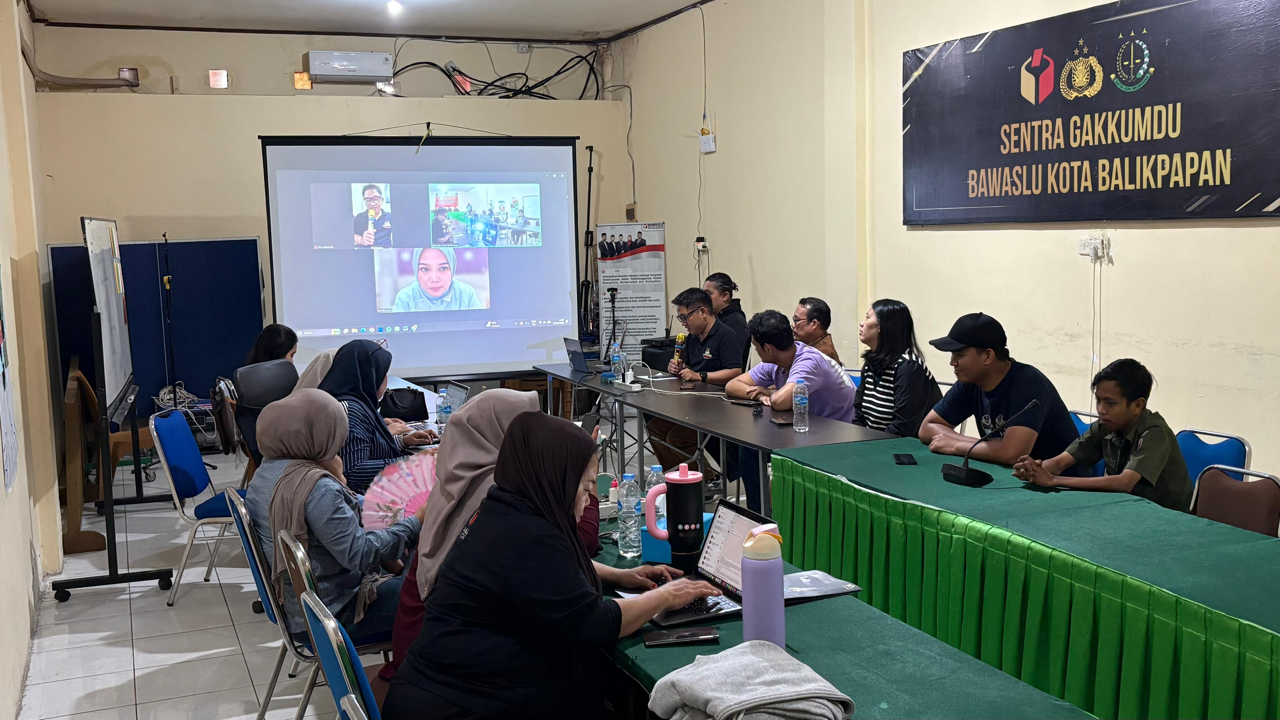 Peningkatan Kapasitas dengan tema Indikator etika dalam penyelenggaran kerja sehari-hari penyelenggara dalam kesekretariatan