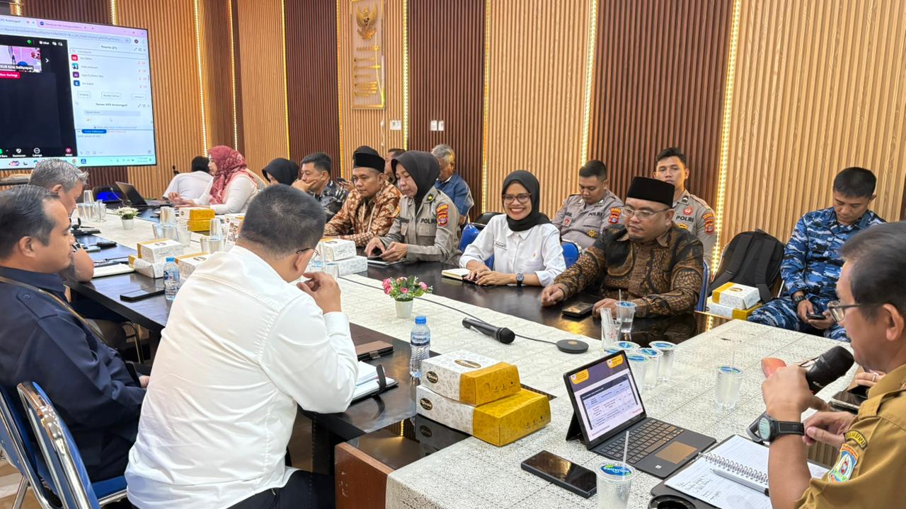 Ketua Bawaslu Balikpapan menghadiri rapat Rancangan Awal Rencana Kerja Badan Kesatuan Bangsa dan Politik (Kesbangpol) Kota Balikpapan Tahun 2027.