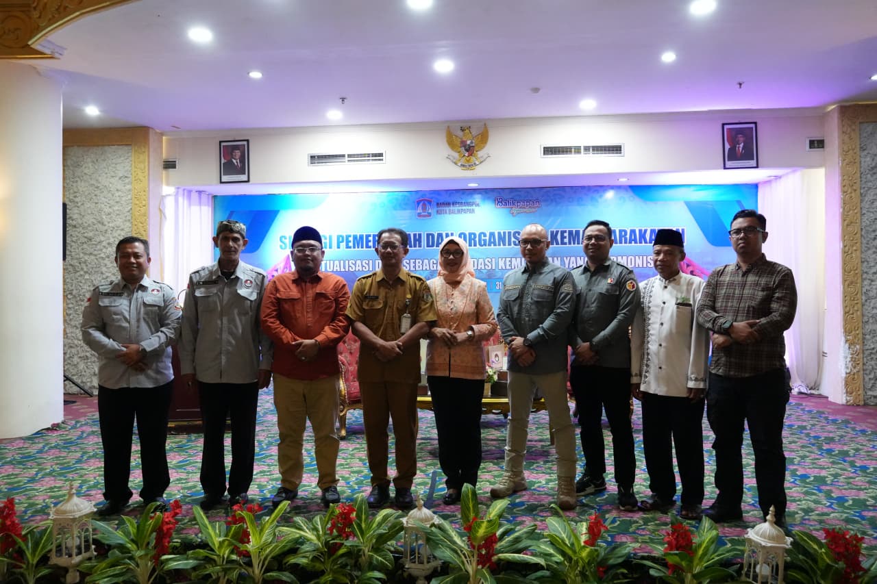Bawaslu Balikpapan Hadiri Rakor Badan Kesbangpol Kota Balikpapan Silaturahmi Organisasi Kemasyarakatan