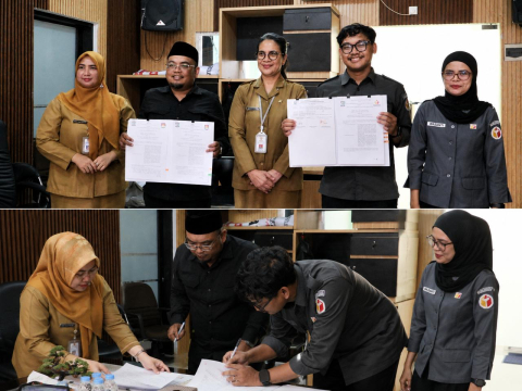 Dokumentasi Bawaslu Balikpapan Teken NPHD, Langkah Bersama fokus Perkuat Pengawasan Partisipatif di non-tahapan