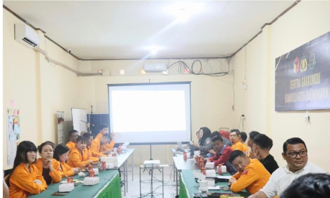 Dokumentasi Trend SKS Demokrasi di Bawaslu Balikpapan, ketika Bawaslu Kota Balikpapan menjadi ruang kelas.