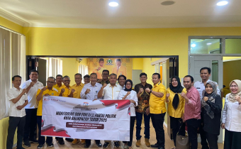 Badan Kesbangpol gandeng Bawaslu dan KPU lakukan monev partai politik peserta pemilu
