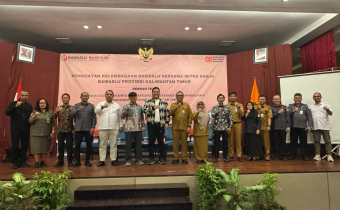 Penguatan Kelembagaan Bawaslu bersama Mitra Kerja Bawaslu Provinsi Kalimantan Timur 
