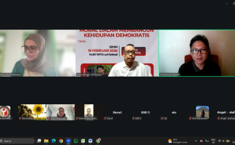 "Pentingnya Etika dan Moral dalam Membangun Kehidupan Demokratis".