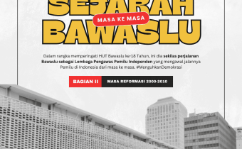 Sejarah Pengawasan Pemilu Bagian II : Reformasi