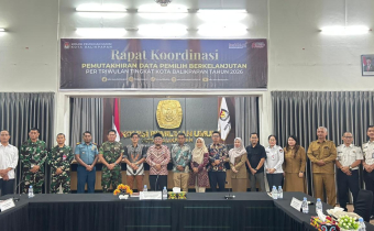 Anggota Bawaslu Balikpapan hadiri Rapat Koordinasi (Rakor) Pemutakhiran Data Pemilih Berkelanjutan (PDPB) Triwulan I Tahun 2026