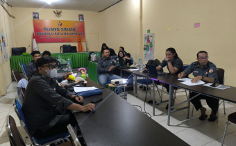 Dokumentasi Bawaslu Kota Balikpapan Laksanakan Rapat Pengisian Monev SAQ KIP Tahun 2026