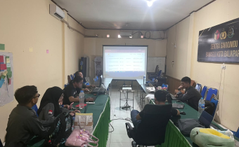 Dokumentasi Bawaslu Kota Balikpapan Perkuat Pengelolaan Data dan Informasi untuk Mendukung Keterbukaan Informasi