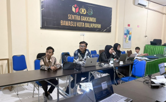 Dokumentasi Bawaslu Balikpapan Evaluasi Kehumasan, Matangkan Strategi Publikasi ke Depan