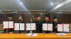 Dokumentasi Bawaslu Balikpapan Tandatangani IKU Bersama Bawaslu Kaltim dan 10 Kabupaten/Kota